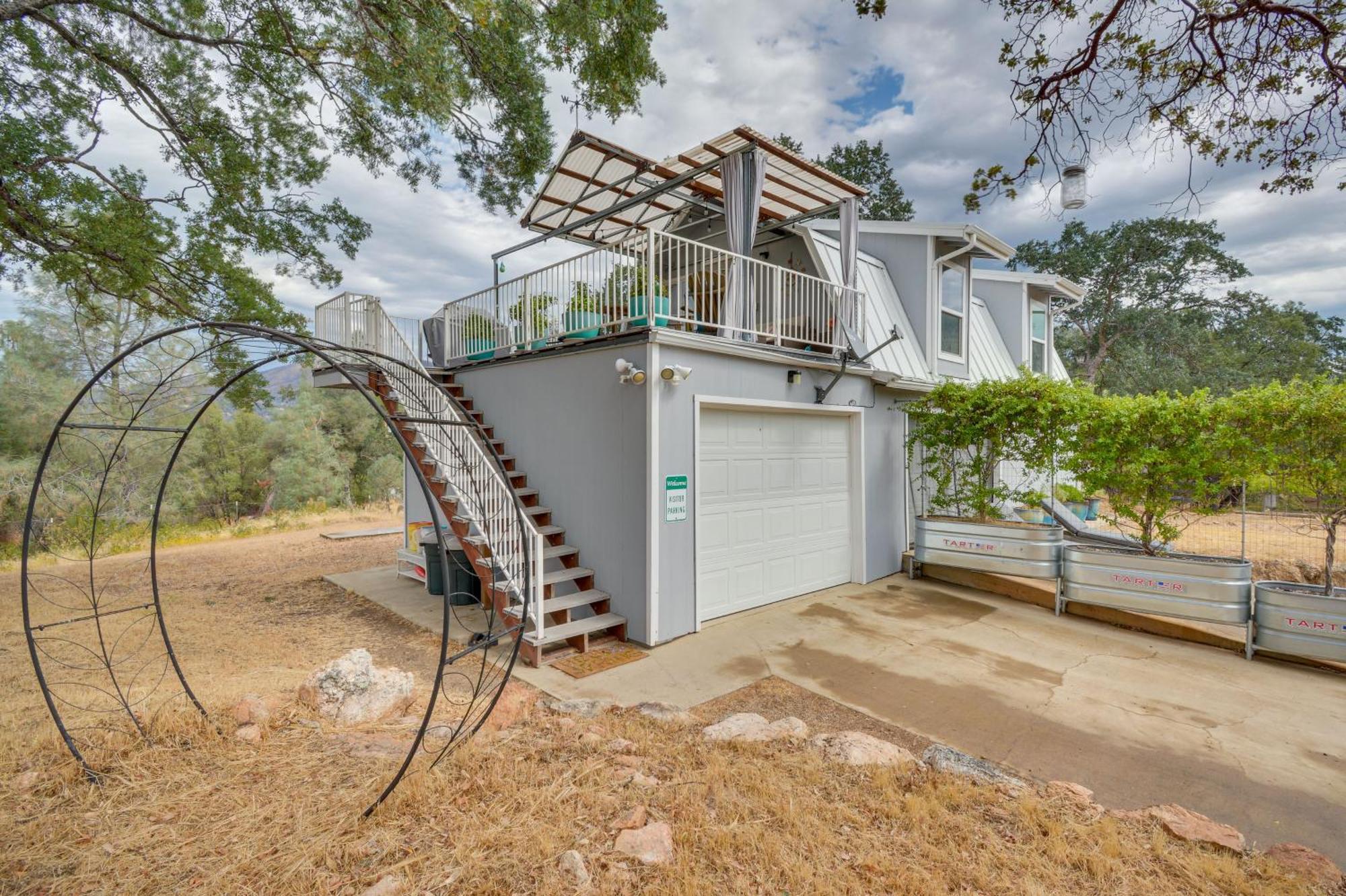 Mariposa Home Furnished Patio And Sierra Mtn Views Esterno foto